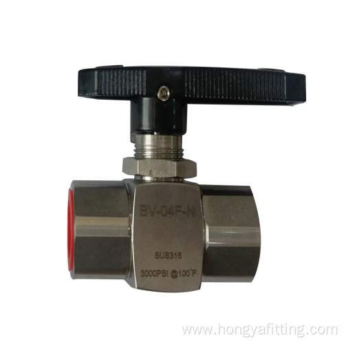 Stainless Steel NPT ball Valve for extractor system